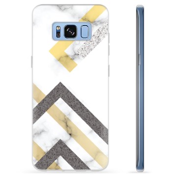 Samsung Galaxy S8+ TPU Case - Abstract Marble