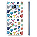 Samsung Galaxy S8+ TPU Case - Hearts