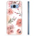 Samsung Galaxy S8+ TPU Case - Pink Flowers