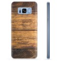 Samsung Galaxy S8 TPU Case - Wood