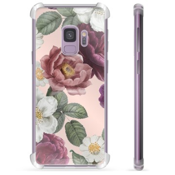 Samsung Galaxy S9 Hybrid Case - Romantic Flowers