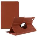 Samsung Galaxy Tab A11+ 360 Rotary Folio Case - Brown