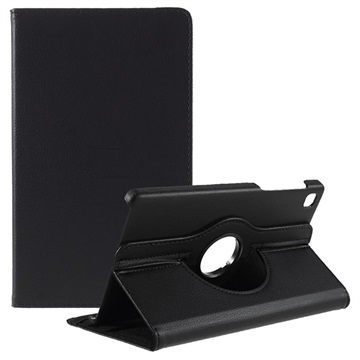 Samsung Galaxy Tab A7 Lite 360 Rotary Folio Case - Black