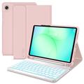 Samsung Galaxy Tab A9+/A11+ Tech-Protect SmartCase Pen Bluetooth Keyboard Case - Pink