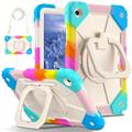 Samsung Galaxy Tab A9+ Heavy Duty 360 Case with Hand Strap - Colorful