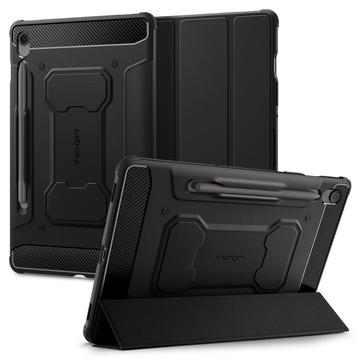 Samsung Galaxy Tab S10 FE Spigen Rugged Armor Pro Folio Case - Black