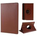 Samsung Galaxy Tab S10 FE+ 360 Rotary Folio Case - Brown