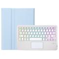 Samsung Galaxy Tab S10 Lite/S10 FE/S9 FE/S9 Bluetooth Keyboard Case - Baby Blue