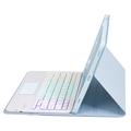 Samsung Galaxy Tab S10 Lite/S10 FE/S9 FE/S9 Bluetooth Keyboard Case - Baby Blue
