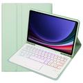 Samsung Galaxy Tab S10 Lite/S10 FE/S9 FE/S9 Bluetooth Keyboard Case