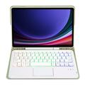 Samsung Galaxy Tab S10 Lite/S10 FE/S9 FE/S9 Bluetooth Keyboard Case - Light Green