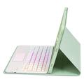 Samsung Galaxy Tab S10 Lite/S10 FE/S9 FE/S9 Bluetooth Keyboard Case - Light Green