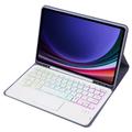 Samsung Galaxy Tab S10 Lite/S10 FE/S9 FE/S9 Bluetooth Keyboard Case - Purple