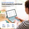 Samsung Galaxy Tab S11 Dux Ducis YK Series Bluetooth Keyboard Case - Blue