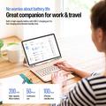 Samsung Galaxy Tab S11 Dux Ducis YK Series Bluetooth Keyboard Case - Pink