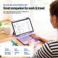 Samsung Galaxy Tab S11 Dux Ducis YK Series Bluetooth Keyboard Case - Purple