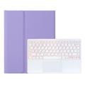 Samsung Galaxy Tab S11 Ultra Bluetooth Keyboard Case with Touchpad - Lila