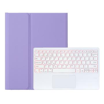 Samsung Galaxy Tab S11 Ultra Bluetooth Keyboard Case with Touchpad - Lila