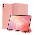 Samsung Galaxy Tab S11 Ultra Dux Ducis Domo Tri-Fold Smart Folio Case - Pink
