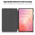 Samsung Galaxy Tab S12 Ultra Tri-Fold Series Smart Folio Case - Dark Blue
