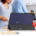 Samsung Galaxy Tab S12 Ultra Tri-Fold Series Smart Folio Case - Dark Blue