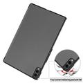 Samsung Galaxy Tab S12 Ultra Tri-Fold Series Smart Folio Case - Grey
