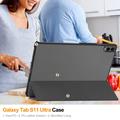 Samsung Galaxy Tab S12 Ultra Tri-Fold Series Smart Folio Case - Grey