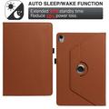 Samsung Galaxy Tab S12+ 360 Rotary Folio Case - Brown