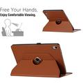 Samsung Galaxy Tab S12+ 360 Rotary Folio Case - Brown