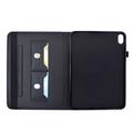 Samsung Galaxy Tab S12+ Butterfly Smart Folio Case with Card Slots - Black