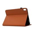 Samsung Galaxy Tab S12+ Butterfly Smart Folio Case with Card Slots - Brown