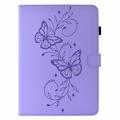 Samsung Galaxy Tab S12+ Butterfly Smart Folio Case with Card Slots - Purple