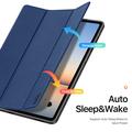 Samsung Galaxy Tab S12+ Dux Ducis Domo Tri-Fold Smart Folio Case - Blue