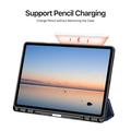 Samsung Galaxy Tab S12+ Dux Ducis Domo Tri-Fold Smart Folio Case - Blue