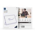 Samsung Galaxy Tab S12+ Dux Ducis Domo Tri-Fold Smart Folio Case - Blue