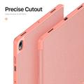 Samsung Galaxy Tab S12+ Dux Ducis Domo Tri-Fold Smart Folio Case - Pink