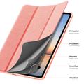 Samsung Galaxy Tab S12+ Dux Ducis Domo Tri-Fold Smart Folio Case - Pink