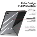 Samsung Galaxy Tab S12+ Dux Ducis Magi Detachable 2-in-1 Folio Case - Black
