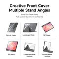 Samsung Galaxy Tab S12+ Dux Ducis Magi Detachable 2-in-1 Folio Case - Grey