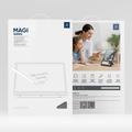 Samsung Galaxy Tab S12+ Dux Ducis Magi Detachable 2-in-1 Folio Case - Grey