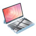 Samsung Galaxy Tab S12+ Dux Ducis Toby Tri-Fold Smart Folio Case - Baby Blue