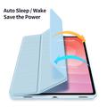 Samsung Galaxy Tab S12+ Dux Ducis Toby Tri-Fold Smart Folio Case - Baby Blue