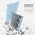 Samsung Galaxy Tab S12+ Dux Ducis Toby Tri-Fold Smart Folio Case - Baby Blue