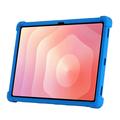 Samsung Galaxy Tab S12+ Silicone Case with Kickstand - Blue