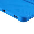Samsung Galaxy Tab S12+ Silicone Case with Kickstand - Blue