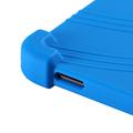 Samsung Galaxy Tab S12+ Silicone Case with Kickstand - Blue