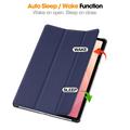 Samsung Galaxy Tab S12+ Tri-Fold Series Smart Folio Case - Dark Blue