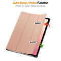 Samsung Galaxy Tab S12+ Tri-Fold Series Smart Folio Case - Rose Gold