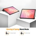 Samsung Galaxy Tab S12+ Tri-Fold Series Smart Folio Case - Rose Gold