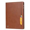 iPad 2022/2025 Card Set Folio Case - Brown